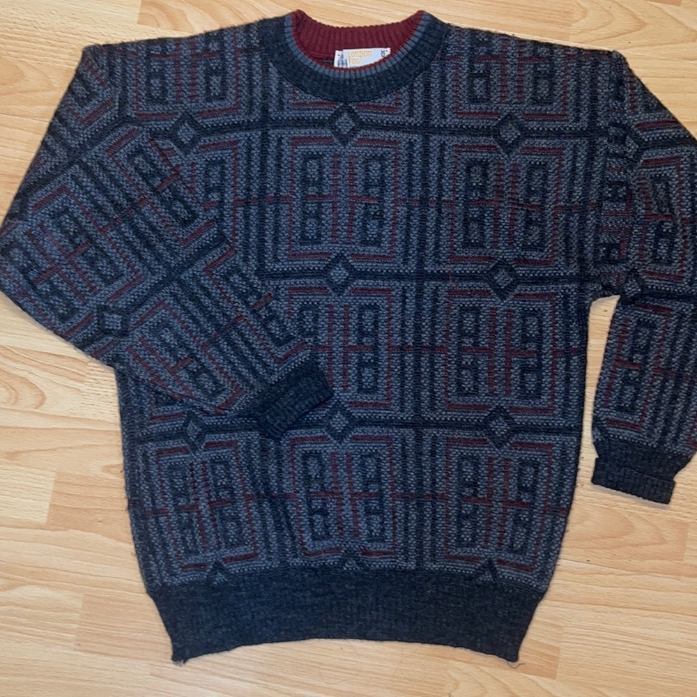 Mens vintage London Fog sweater - size M